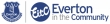 logo for Everton in the Community